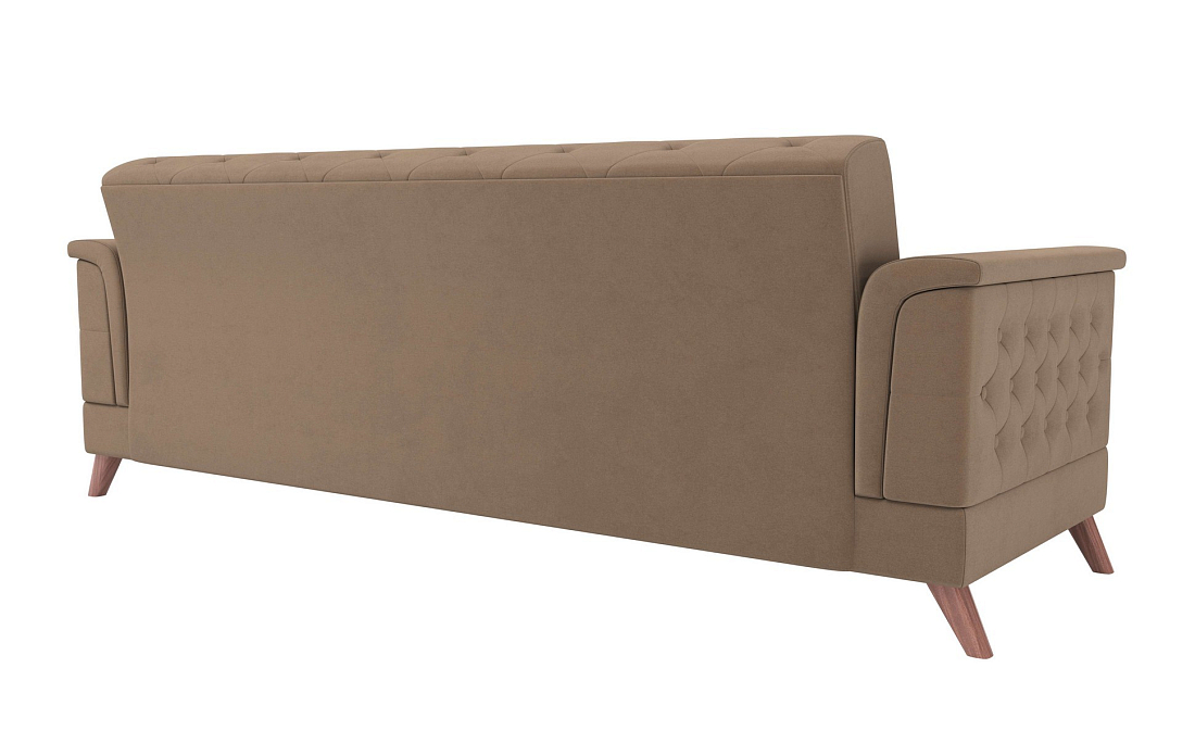 Амарант М / диван - кровать велюр тенерифе корица